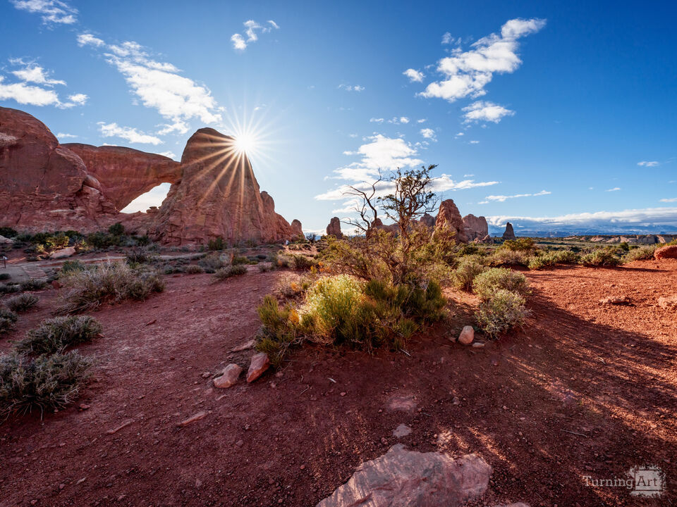 Sun Star At Arches North Window