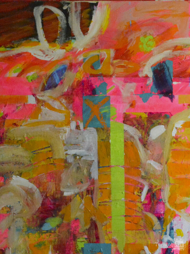 The Net. Acrylic on canvas. 36"x 36"