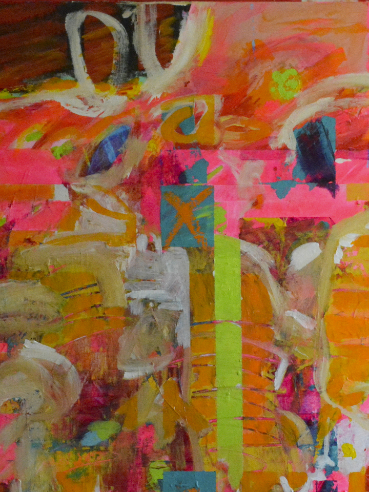 The Net. Acrylic on canvas. 36"x 36"