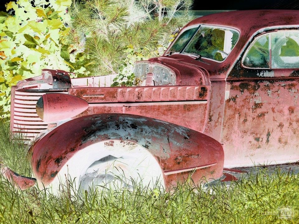 Broken Old Truck