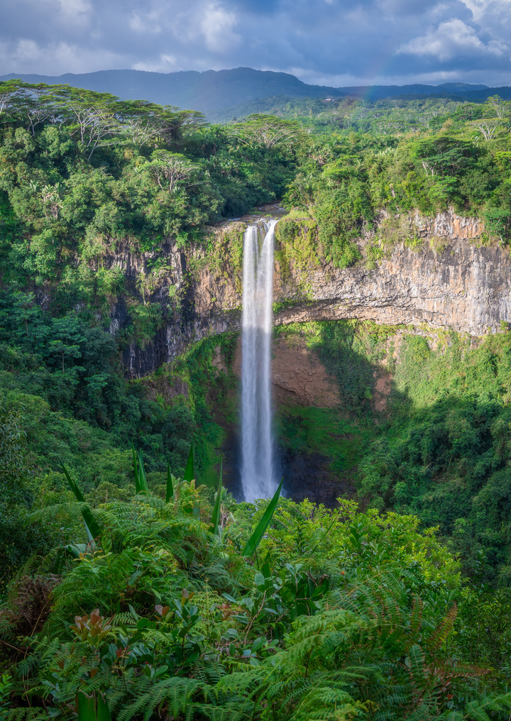 Chamarel Waterfall Panorama