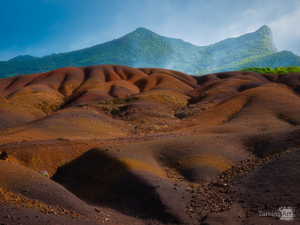 Seven Colored Earths with Mountain