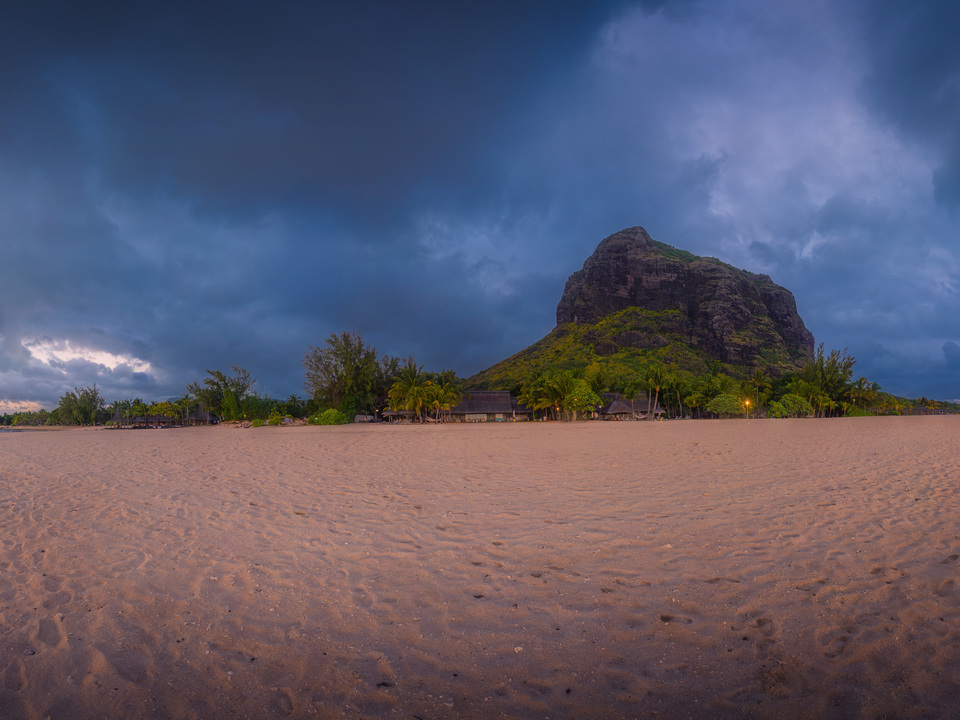Le Morne Under Stormy Skies
