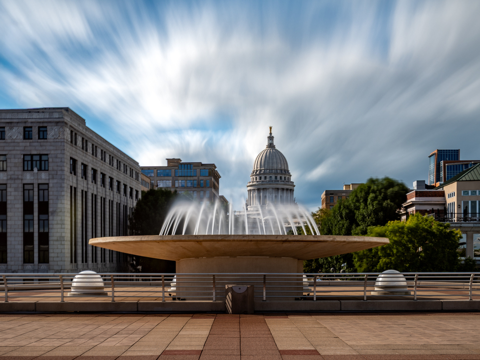 Another 240 Seconds at the Monona Terrace Fountain