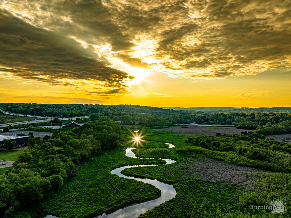 Golden Sunset at the S Curves