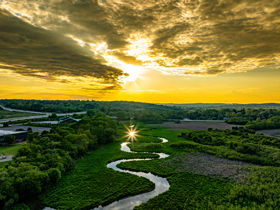 Golden Sunset at the S Curves