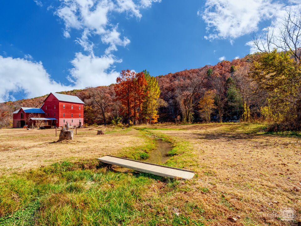 Historic Rockbridge Mill In Fall