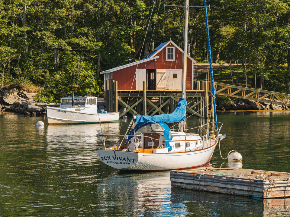 Late Summer Afternoon, New Harbor, Maine