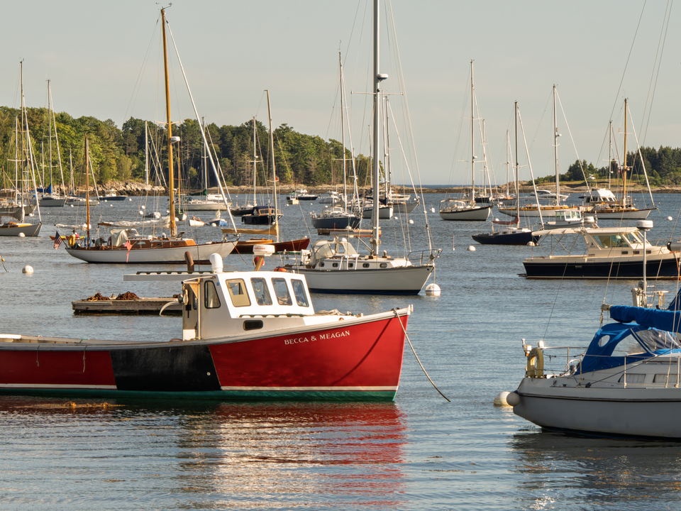 Summer Afternoon in Rockport Harbor, Maine
