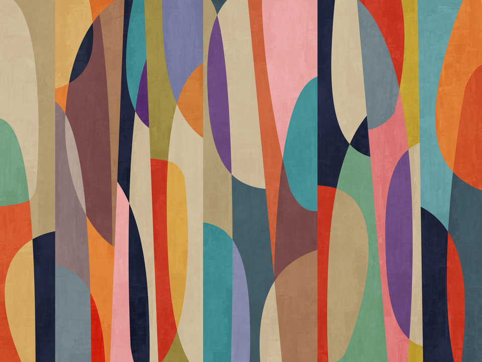 Multicolor Geometric Forms