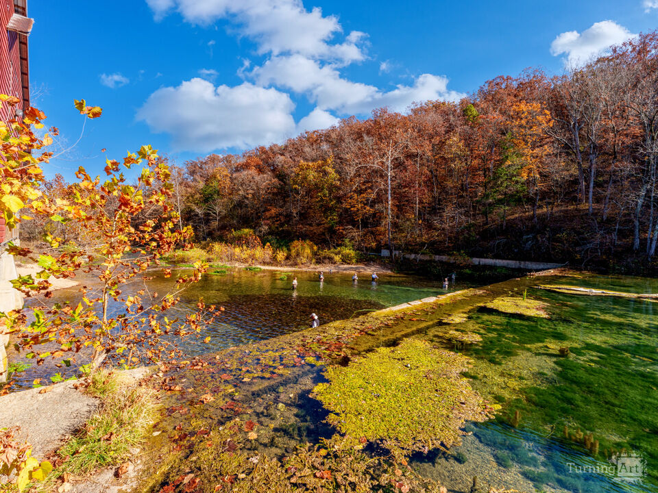Rockbridge Mill Dam View