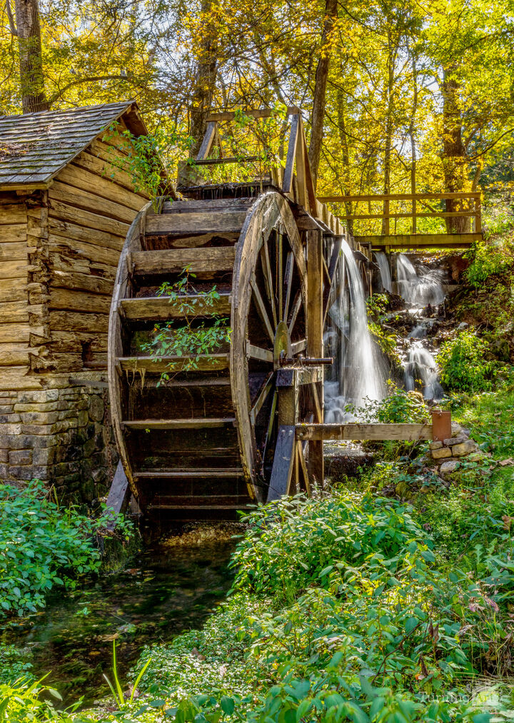 Reeds Spring Mill Water Wheel