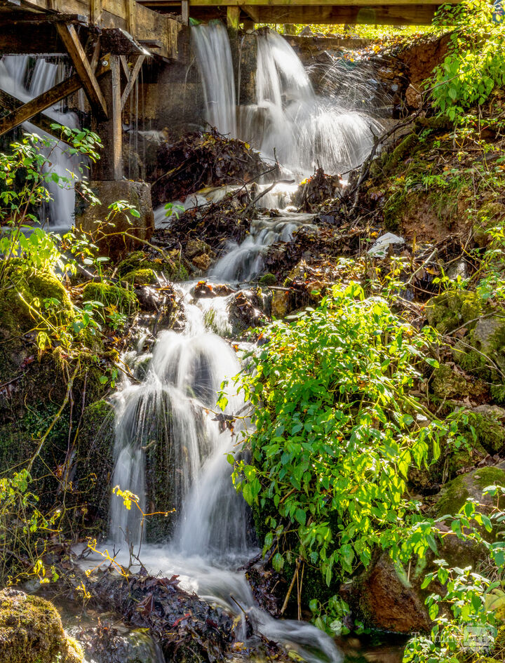 Rustic Falls At Reeds Spring Mill