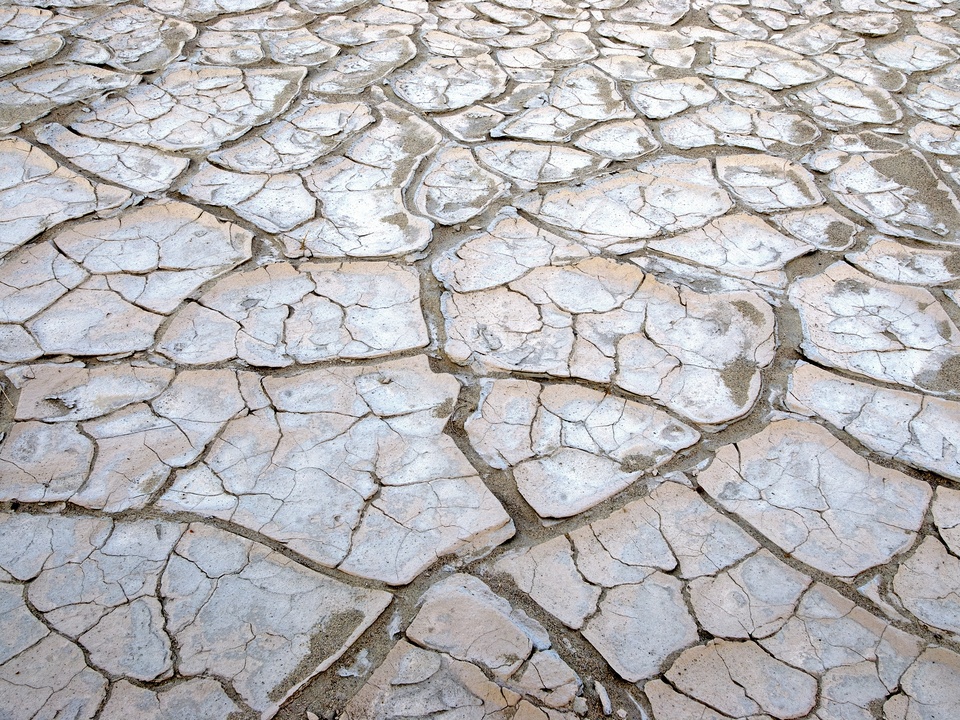 Dry Lake Bed, Death Valley, California 