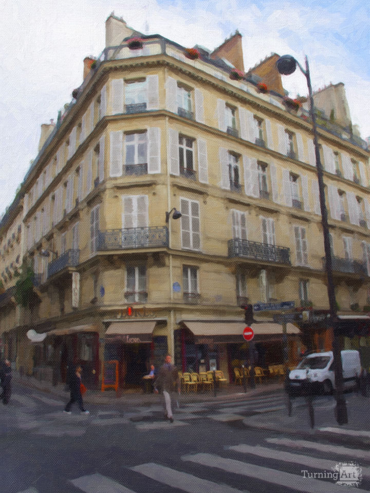 Paris Street Corner