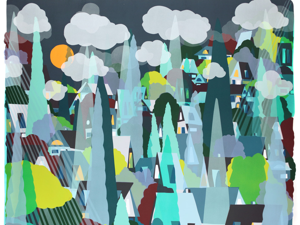 Cloudy Hill, Autumn Rain