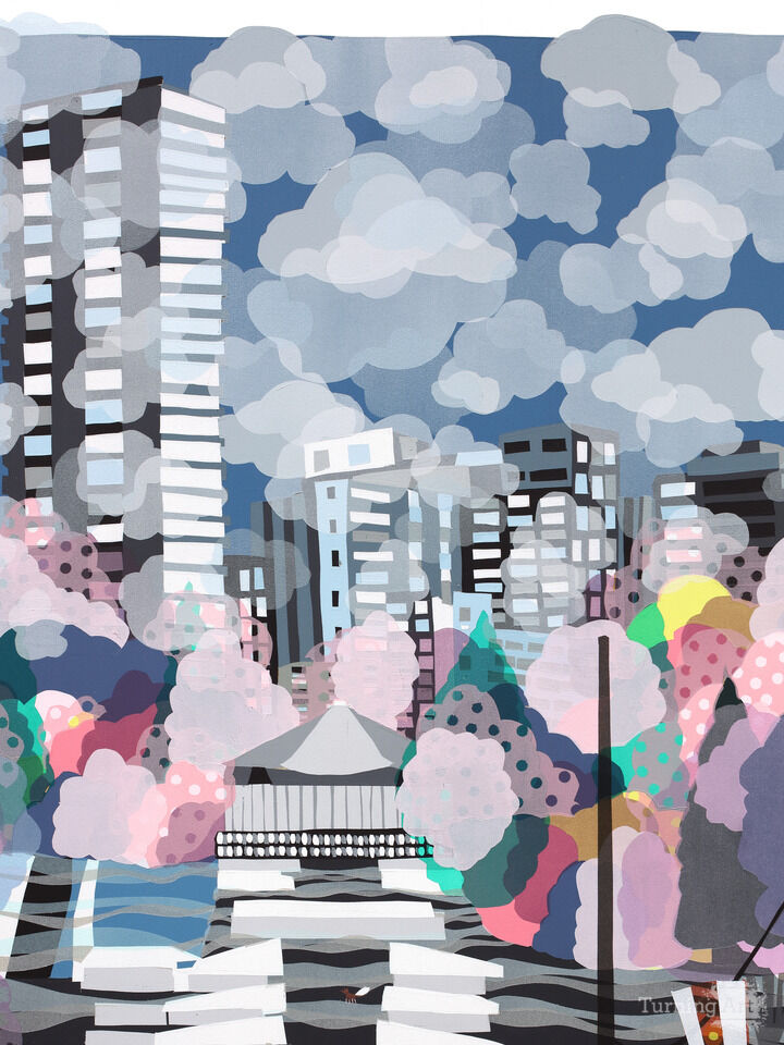 Morning Moon Spring, Ueno Park