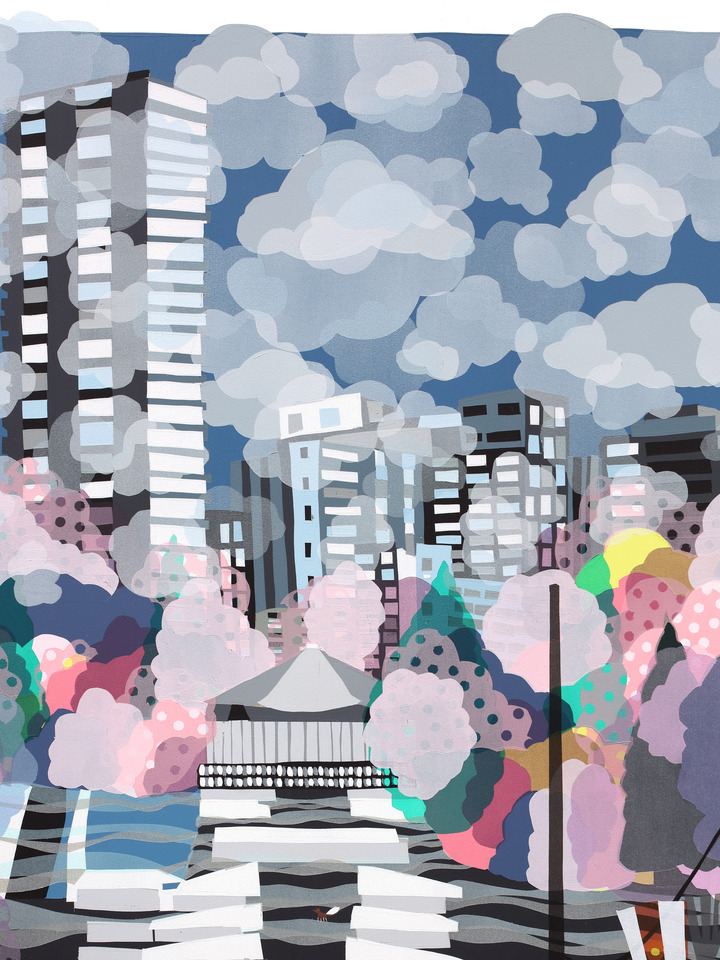 Morning Moon Spring, Ueno Park