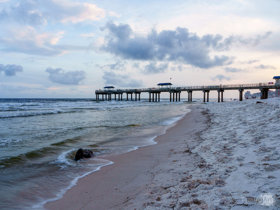 Sunset Surf Orange Beach Alabama