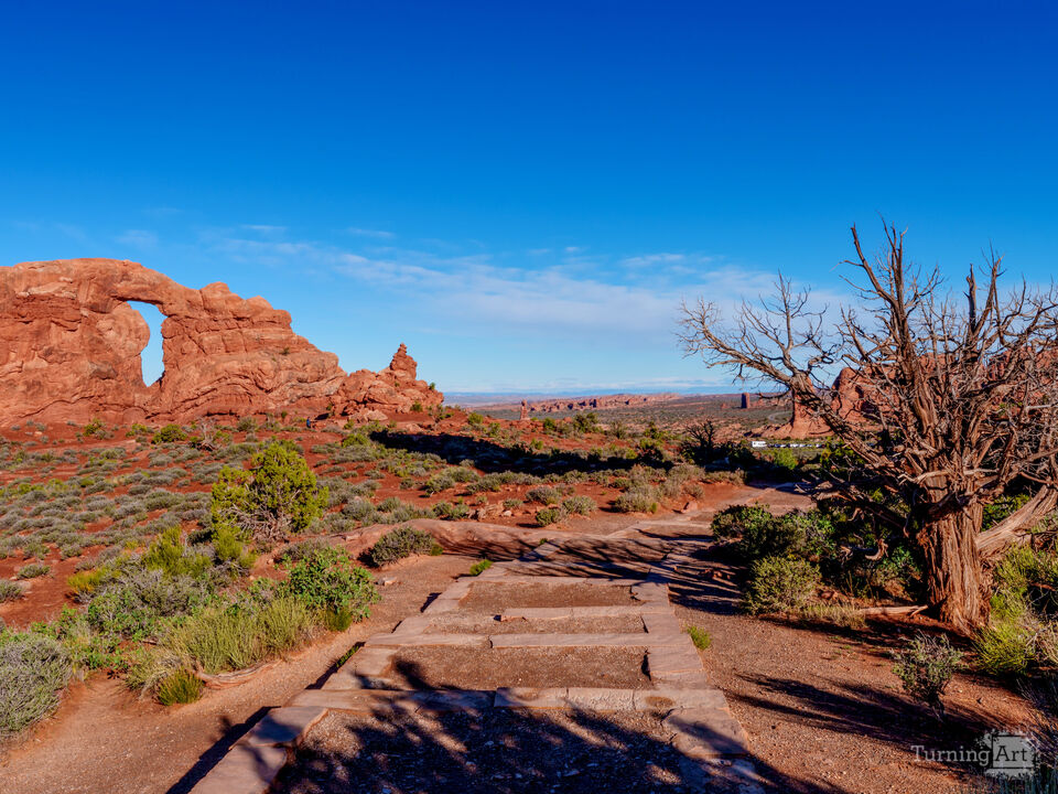 Turret Arch Pathway Pano