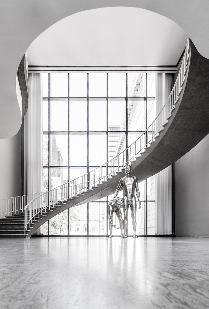Helical Staircase Art Institute Chicago Sculpture