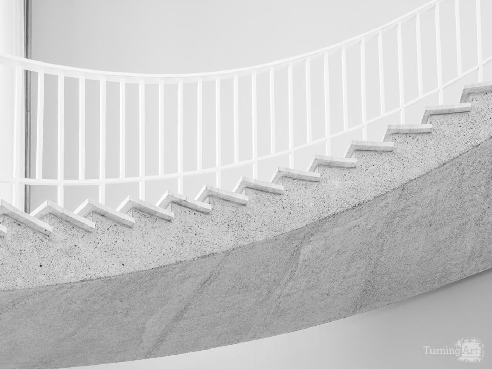 Helical Staircase Art Institute Chicago #2