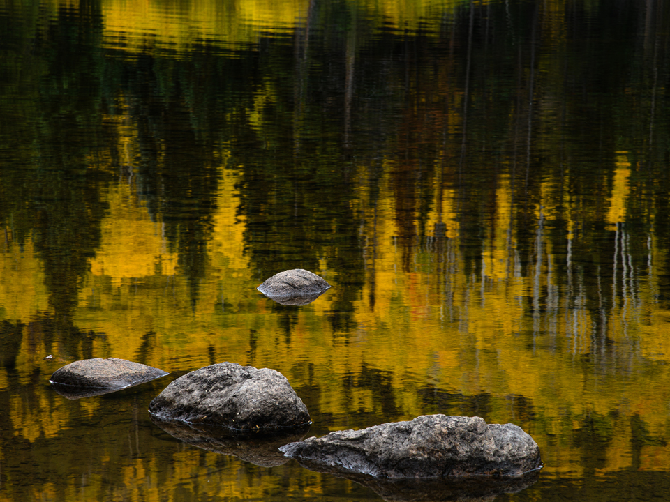 Fall Reflections in Lower Cataract Lake