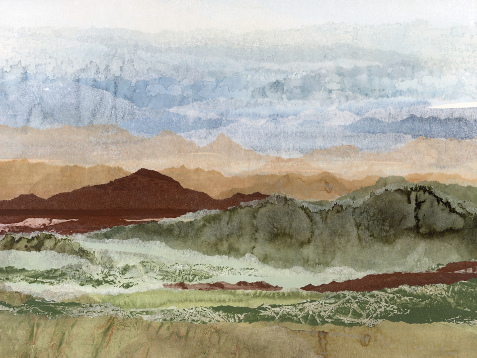 Plateau Mirage Landscape