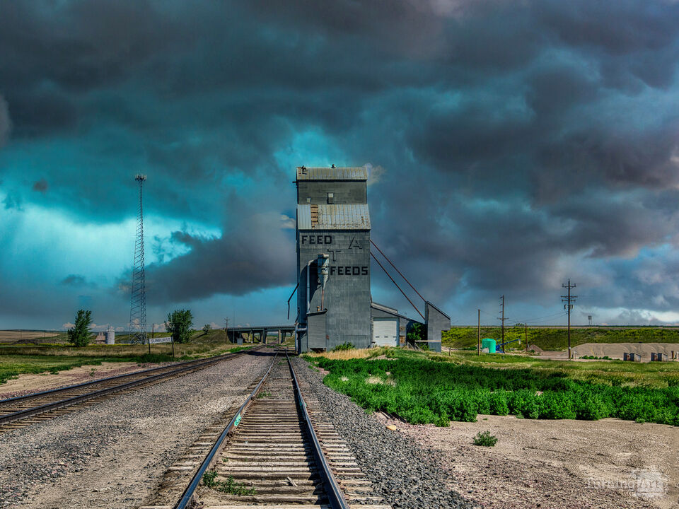 Montana big sky country storm
