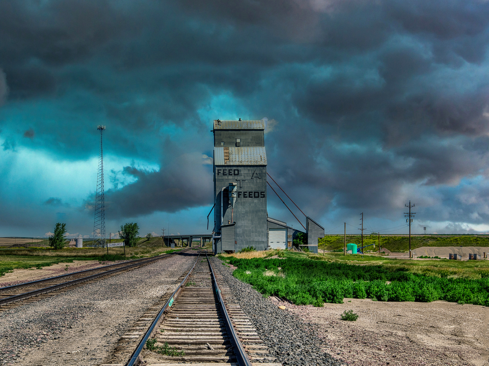 Montana big sky country storm