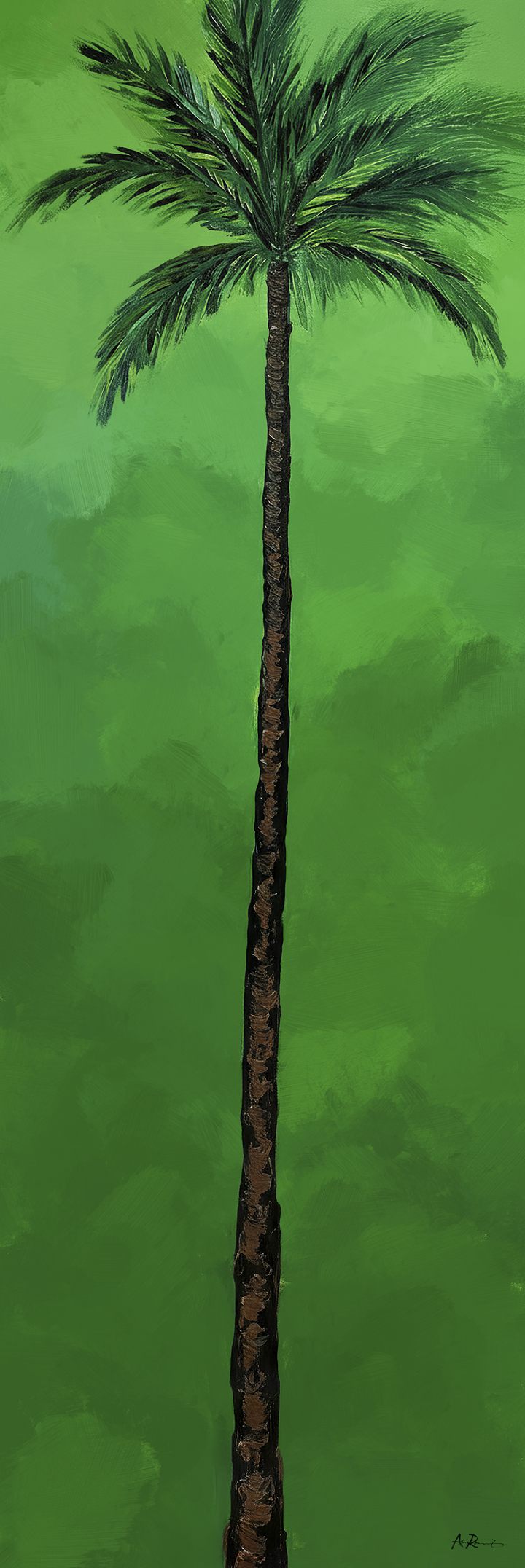 Palm Tree on Green 4 of 6