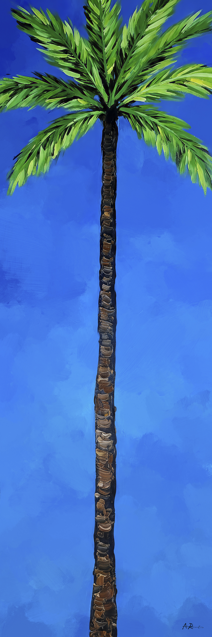 Palm Tree on Blue 5 of 6