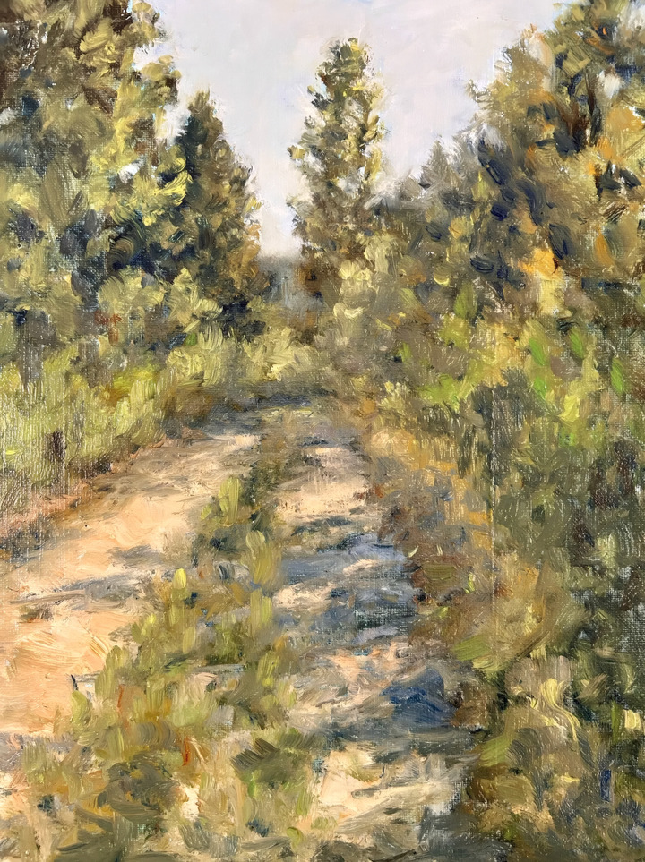 Shady Stretch, Plein Air