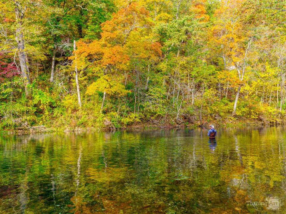 Autumn Fly Fishing At Bennett Spring