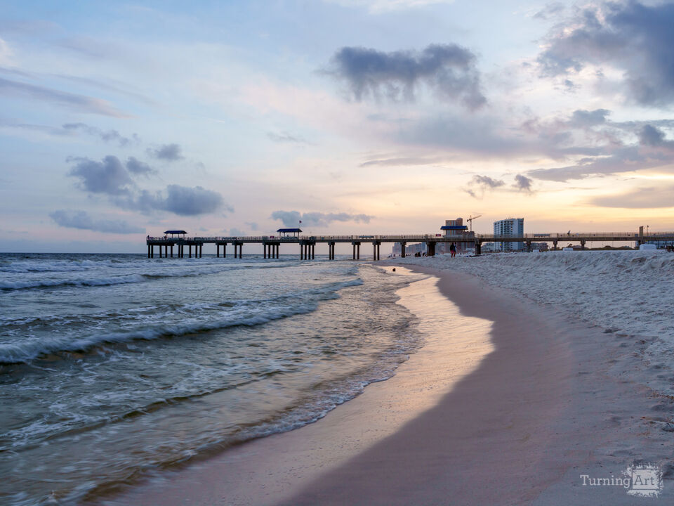 Whispers Of The Gulf At Dusk