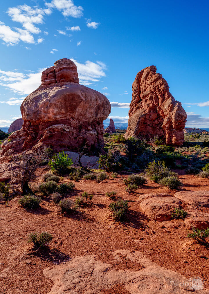 Windows Section Rock Formations Arches NP