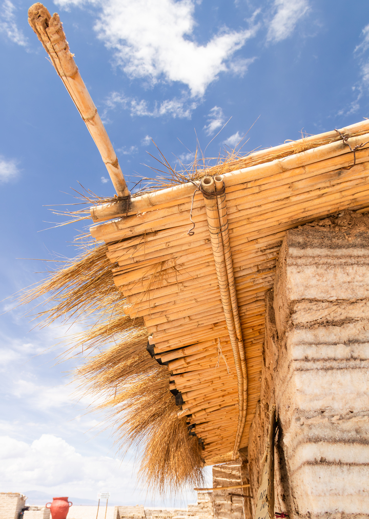 A house in the Argentine desert