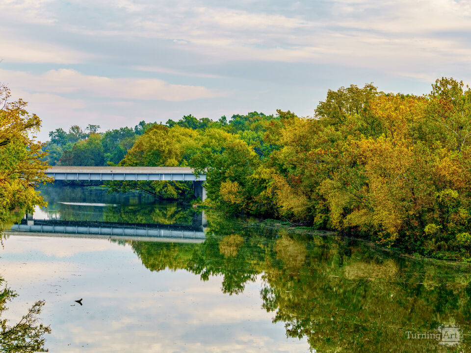 Reflections Of Autumn At Lake Springfield