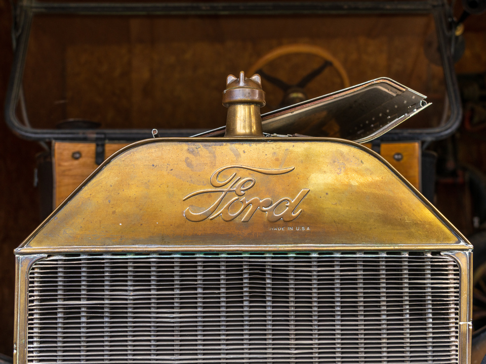 Early 1900s Model T Ford radiator