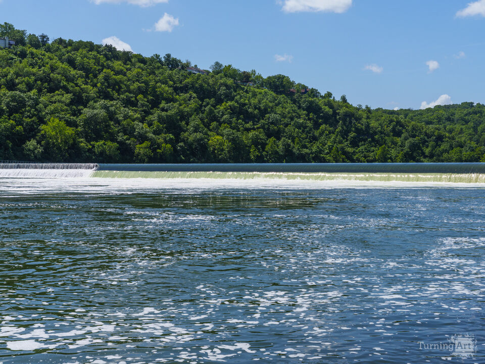 Flowing Powersite Dam Forsyth Missouri