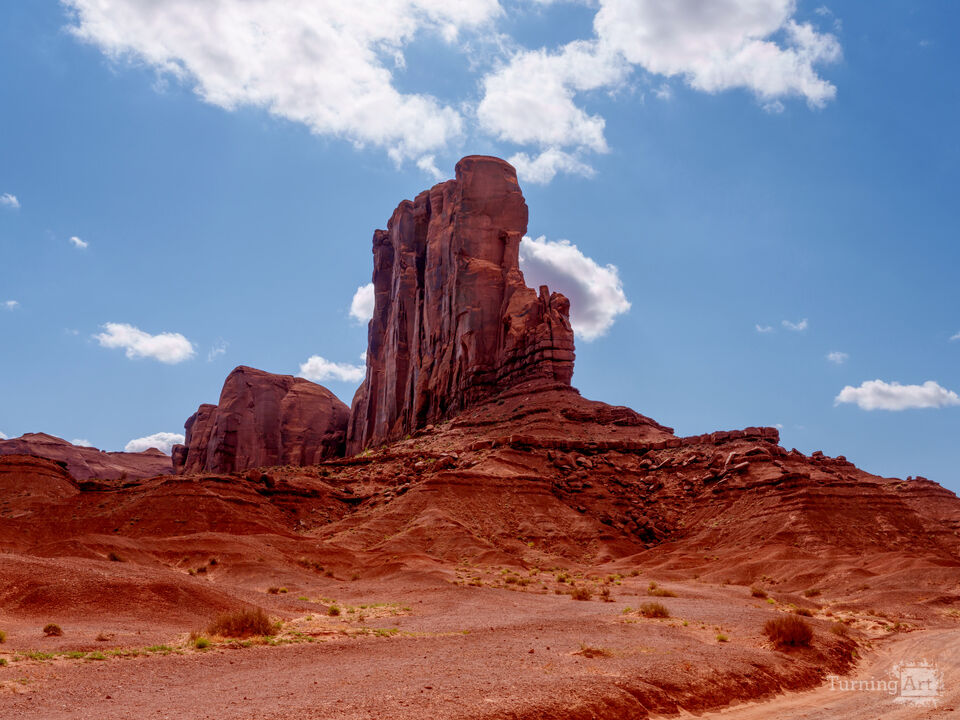 Camel Butte Monument Valley Side View