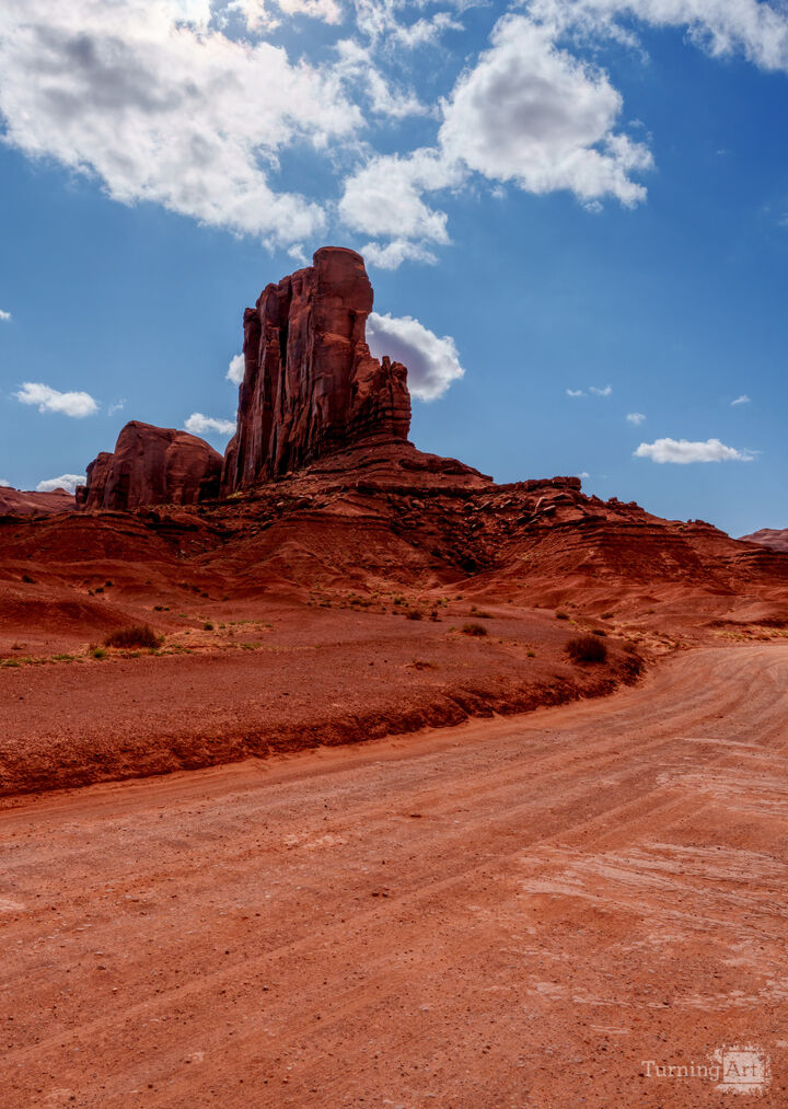 Camel Butte Monument Valley Side