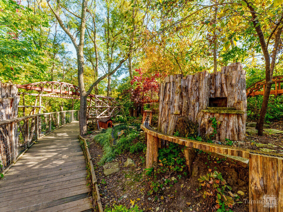 Model Railroad Garden Lauritzen Gardens