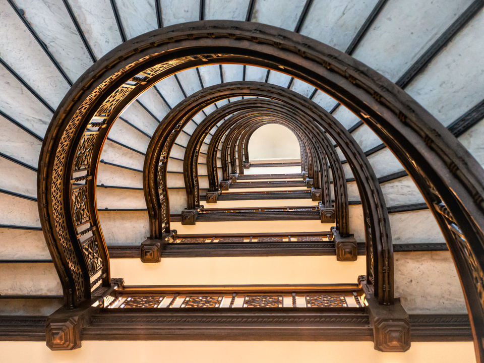 Rookery Oriel Staircase Iconic View