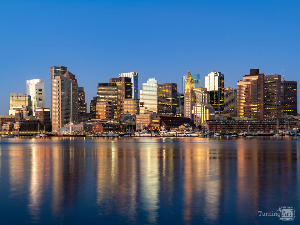 Boston downtown skyline
