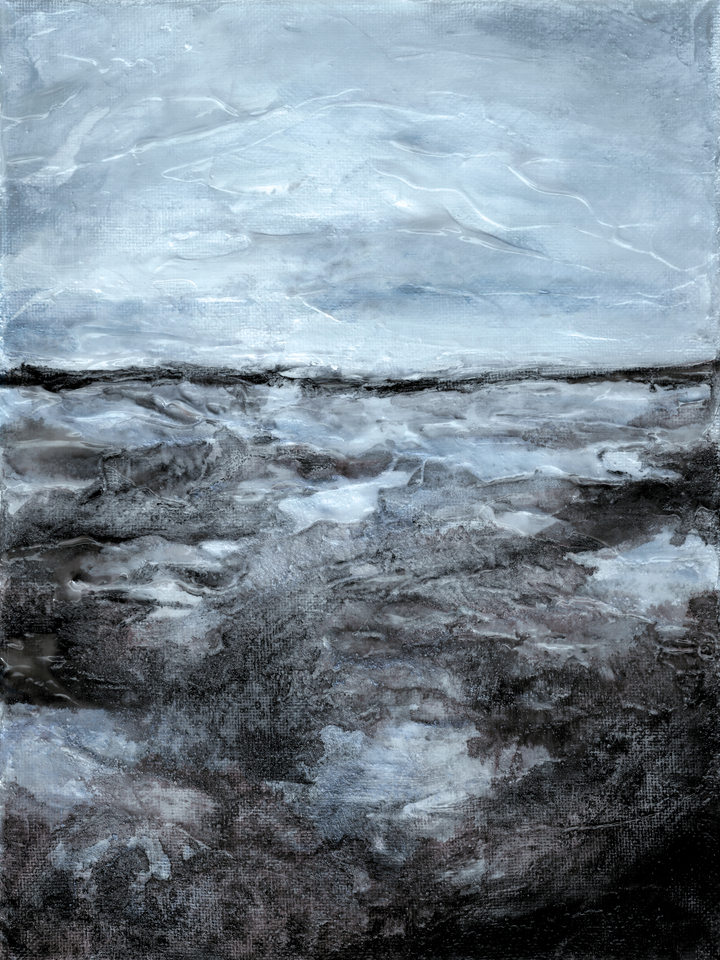 YOU EBB, I FLOW 5 - MOODY COASTAL OCEAN LANDSCAPE