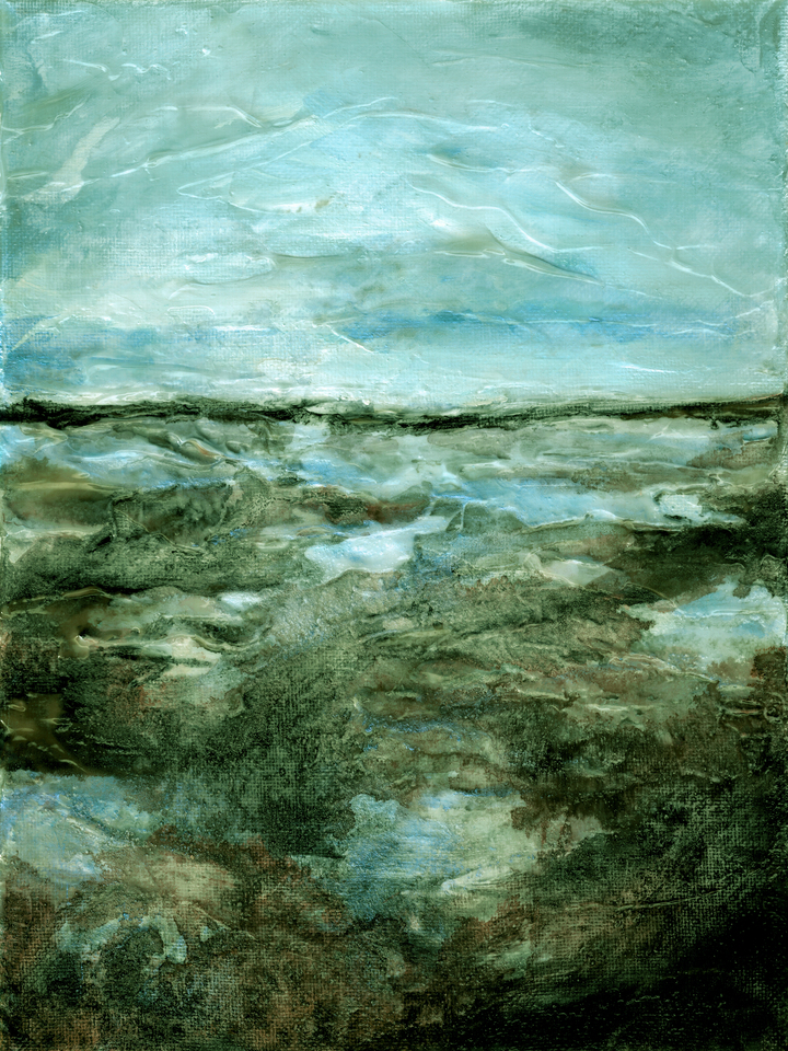 YOU EBB, I FLOW 7 - MOODY COASTAL OCEAN LANDSCAPE