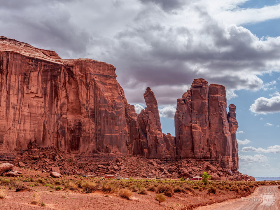 Monument Valley Rain God Mesa