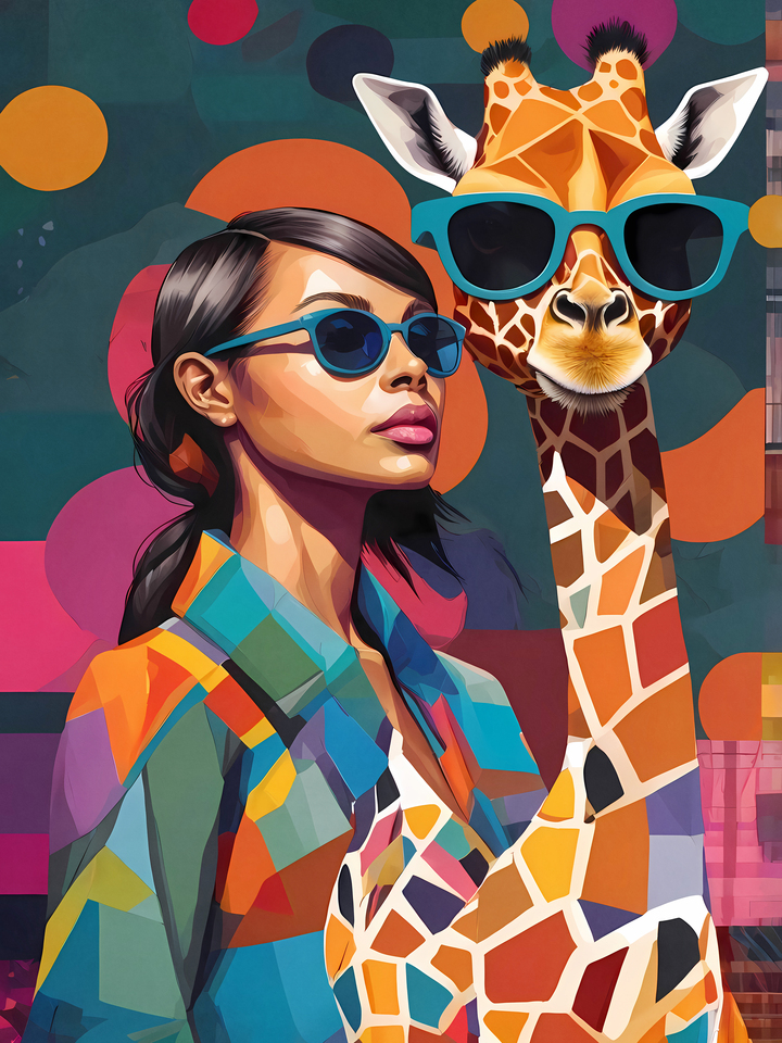 Fashionable Safari Art