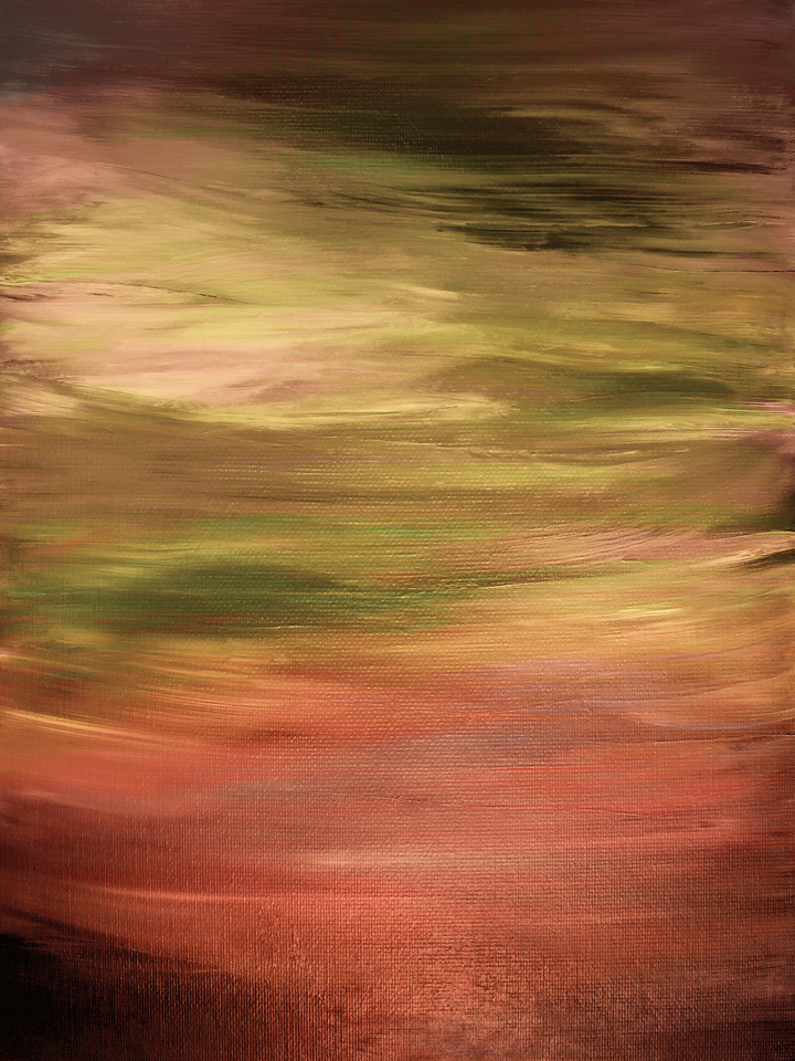 CHROMATIC EMBERS 1 - COLORFUL ABSTRACT PAINTING